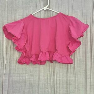 Zara: pink blouse
